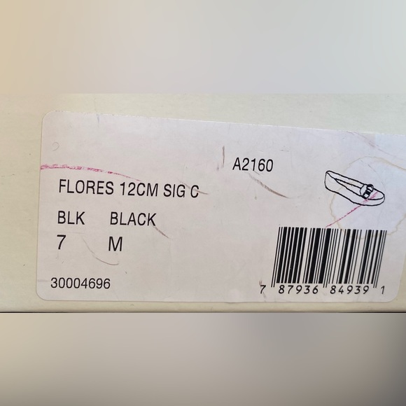 Coach Women’s Loafers Size 7 Black - Picture 6 of 6